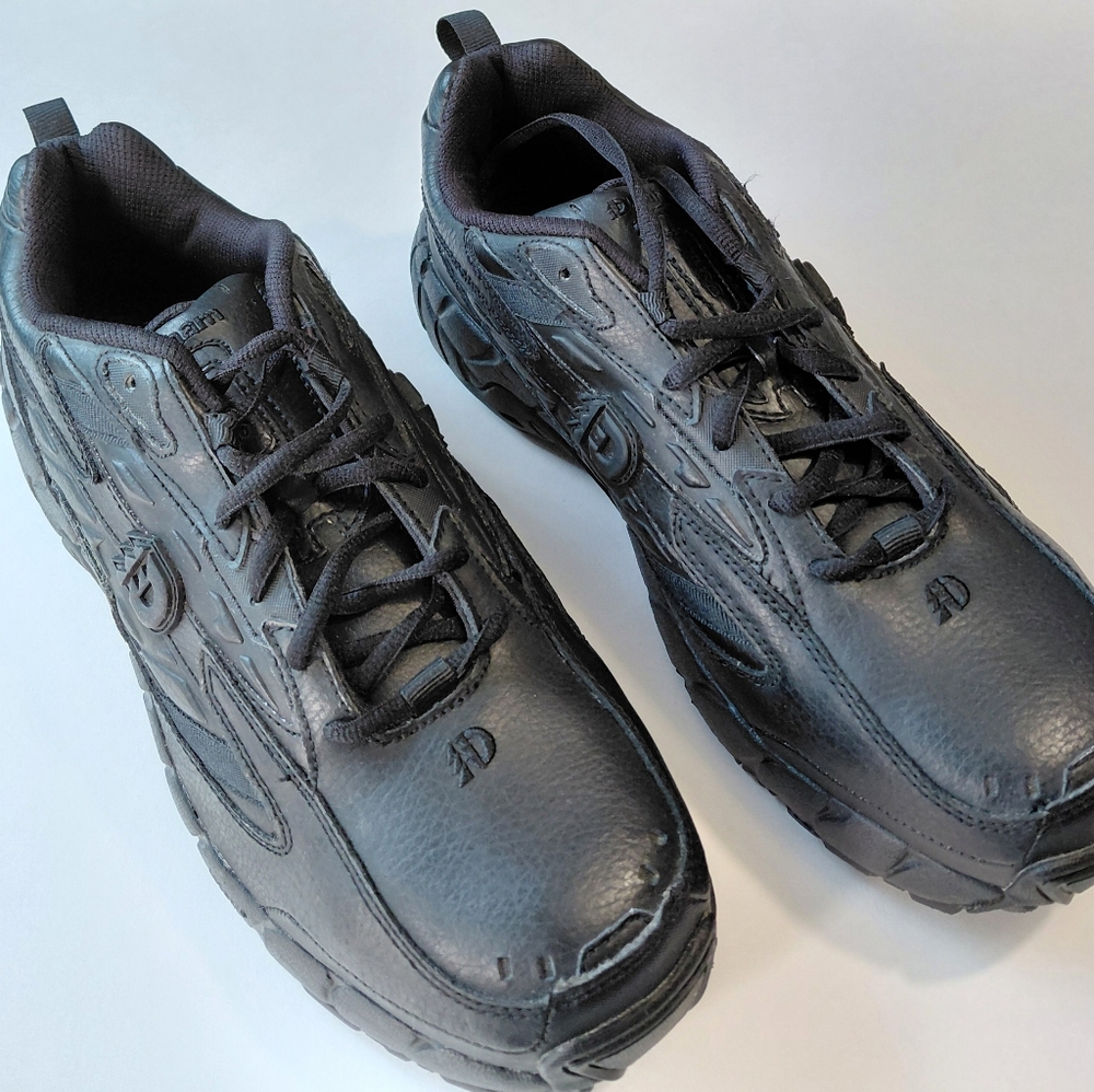 DUNHAM BY NEW BALANCE Men's Black Safety Steel Toe Shoes - 10